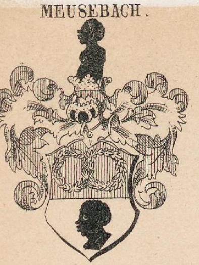 Meusebach Coat of Arms / Family Crest 2