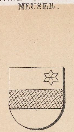 Meuser Coat of Arms / Family Crest 0