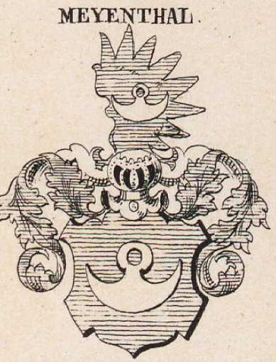 Meyenthal Coat of Arms / Family Crest 0