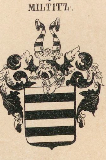 Miltitz Coat of Arms / Family Crest 1