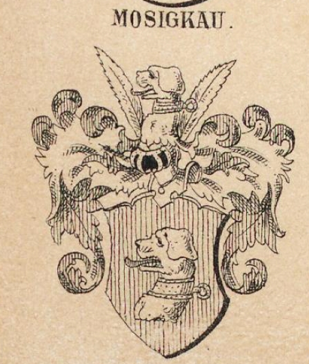 Mosigkau Coat of Arms / Family Crest 1