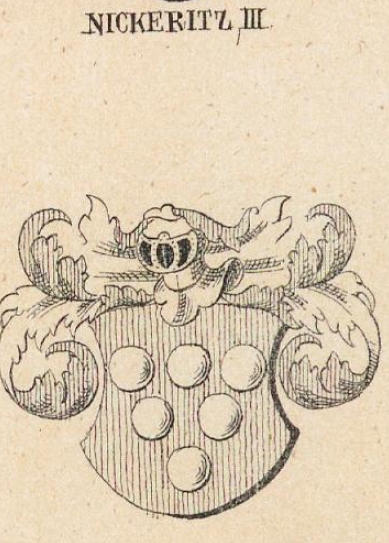 Nickeritz Coat of Arms / Family Crest 2