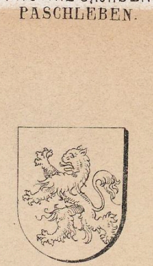 Paschleben Coat of Arms / Family Crest 1