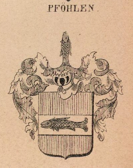 Pfohlen Coat of Arms / Family Crest 1