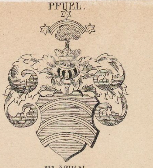 Pfuel Coat of Arms / Family Crest 1