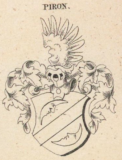 Piron Coat of Arms / Family Crest 0