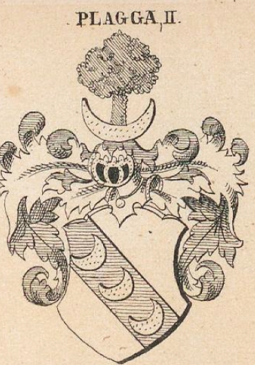 Plagga Coat of Arms / Family Crest 1