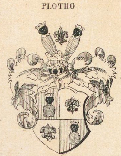 Plotho Coat of Arms / Family Crest 2