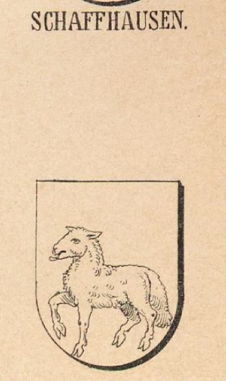 Schaffhausen Coat of Arms / Family Crest 1