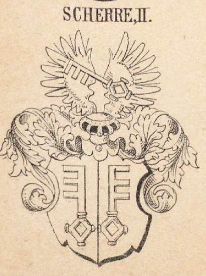 Scherre Coat of Arms / Family Crest 1