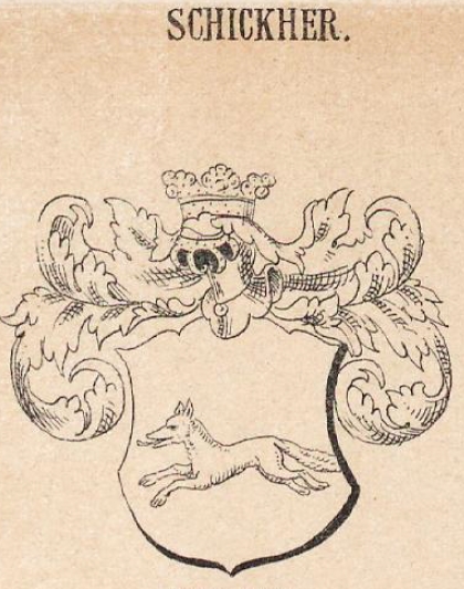 Schicker Coat of Arms / Family Crest 0
