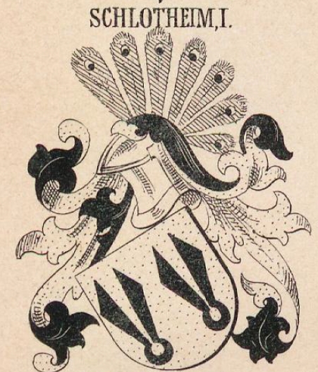 Schlotheim Coat of Arms / Family Crest 2