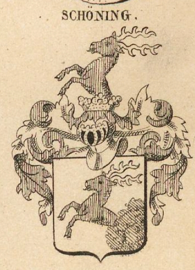 Schoning Coat of Arms / Family Crest 0