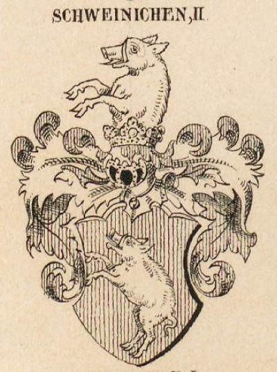 Schweinichen Coat of Arms / Family Crest 1