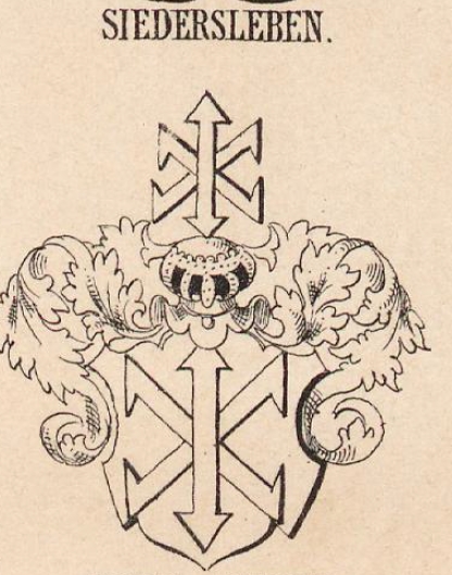 Siedersleben Coat of Arms / Family Crest 0