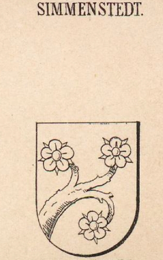 Simmenstedt Coat of Arms / Family Crest 1