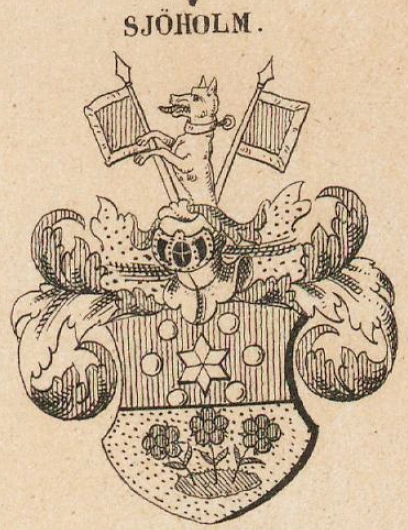Sjoholm Coat of Arms / Family Crest 0