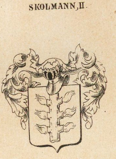 Skolmann Coat of Arms / Family Crest 1