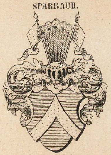 Sparrau Coat of Arms / Family Crest 1