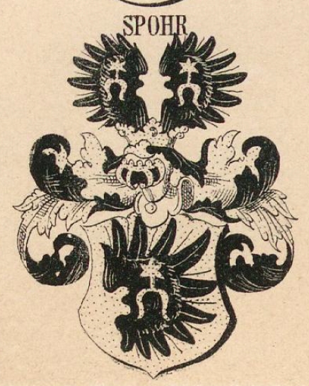 Spohr Coat of Arms / Family Crest 1