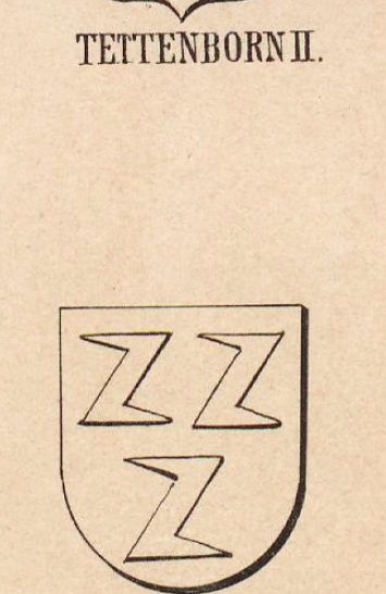 Tettenborn Coat of Arms / Family Crest 2