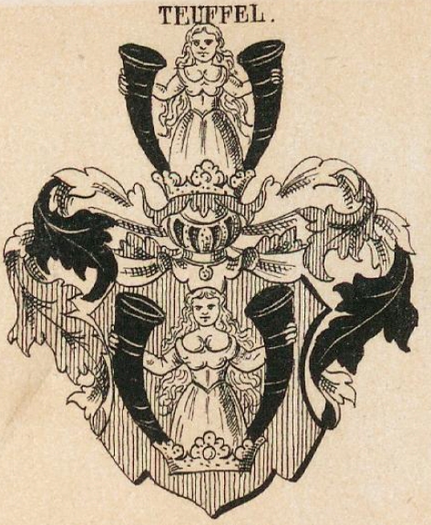 Teuffel Coat of Arms / Family Crest 2
