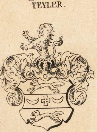 Teyler Coat of Arms / Family Crest 0
