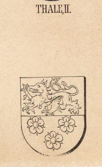 Thale Coat of Arms / Family Crest 2