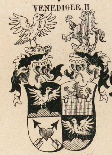 Venediger Coat of Arms / Family Crest 2