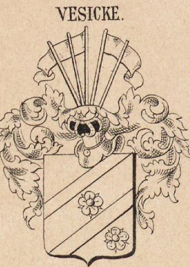Vesicke Coat of Arms / Family Crest 0