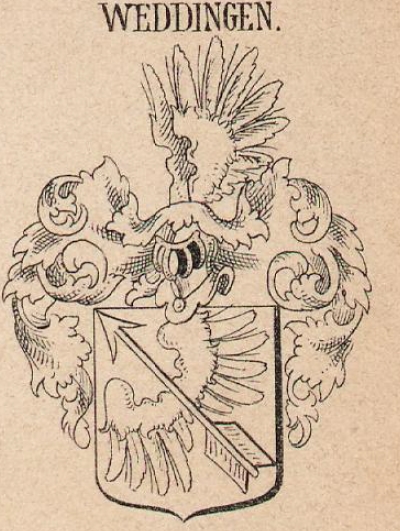 Weddingen Coat of Arms / Family Crest 1