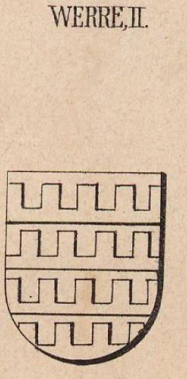 Werre Coat of Arms / Family Crest 1