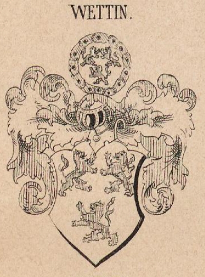 Wettin Coat of Arms / Family Crest 1
