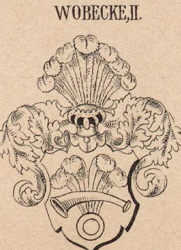Wobecke Coat of Arms / Family Crest 1