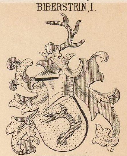 Biberstein Coat of Arms / Family Crest 1