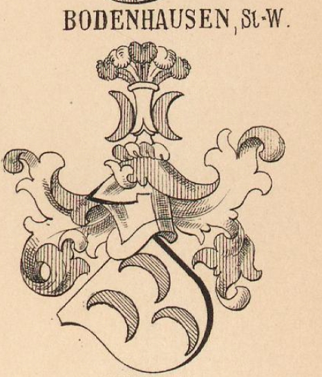 Bodenhausen Coat of Arms / Family Crest 3
