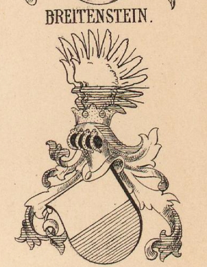 Breitenstein Coat of Arms / Family Crest 1