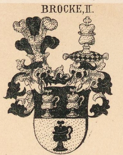 Brocke Coat of Arms / Family Crest 1