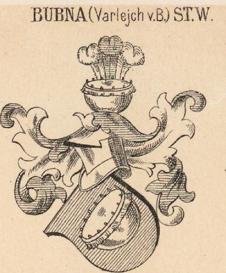 Bubna Coat of Arms / Family Crest 1