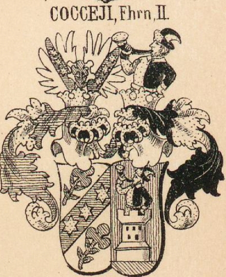 Cocceji Coat of Arms / Family Crest 1