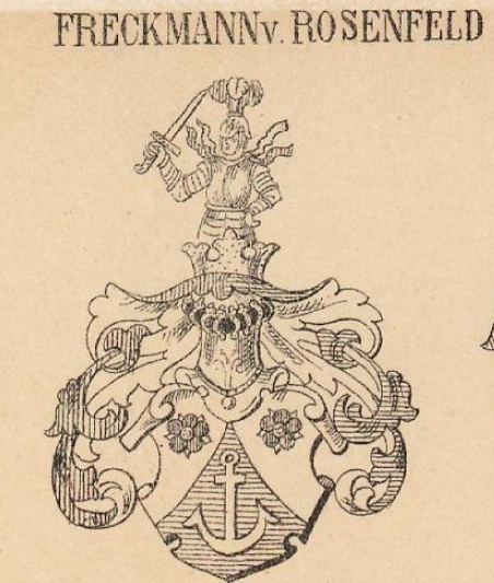 Freckmann Coat of Arms / Family Crest 0
