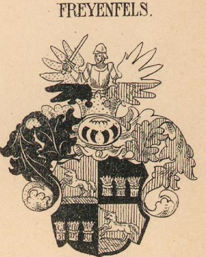 Freyenfels Coat of Arms / Family Crest 0