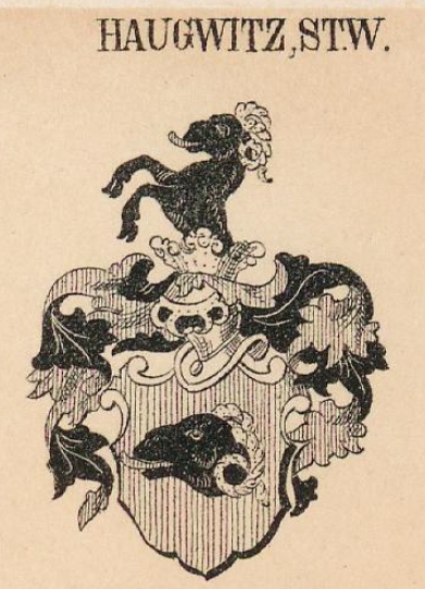 Haugwitz Coat of Arms / Family Crest 2