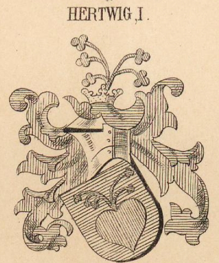 Hertwig Coat of Arms / Family Crest 1