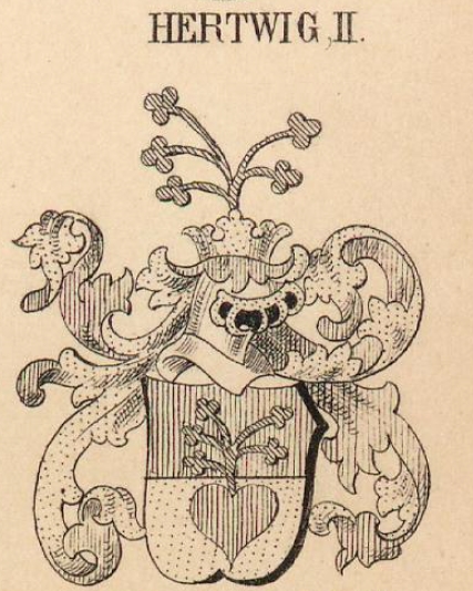 Hertwig Coat of Arms / Family Crest 2