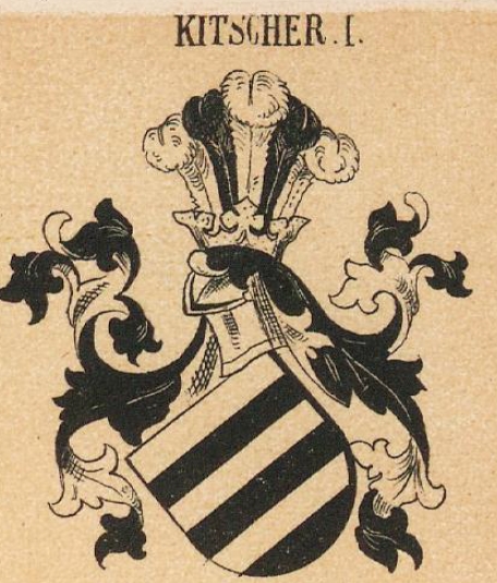 Kitscher Coat of Arms / Family Crest 3
