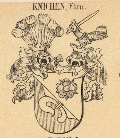 Knichen Coat of Arms / Family Crest 1