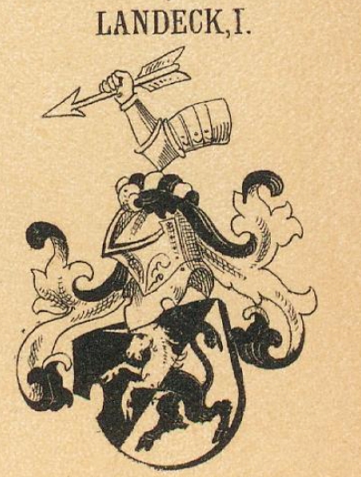 Landeck Coat of Arms / Family Crest 0