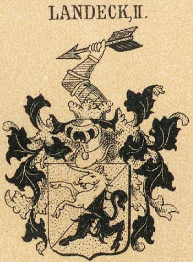Landeck Coat of Arms / Family Crest 1
