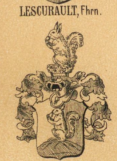 Lescurault Coat of Arms / Family Crest 0